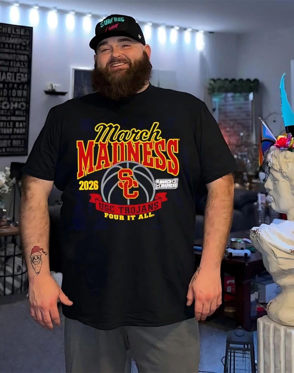 USC Trojans March Madness 2026 NCAA Women’s Basketball Four It All shirt
