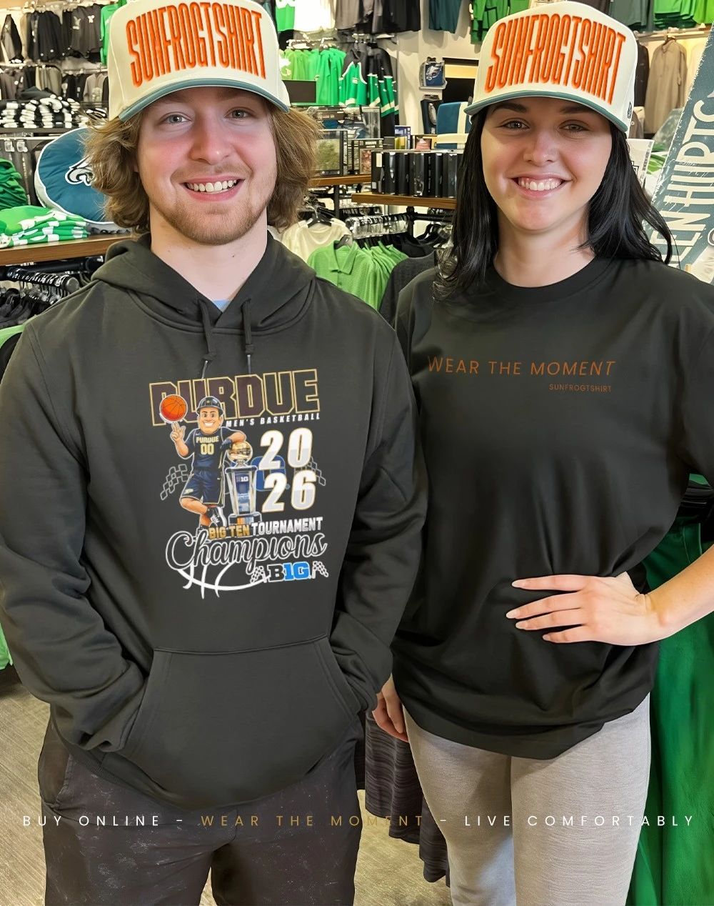 Purdue Boilermakers’ 2026 Big Ten Tournament Champions mascot shirt