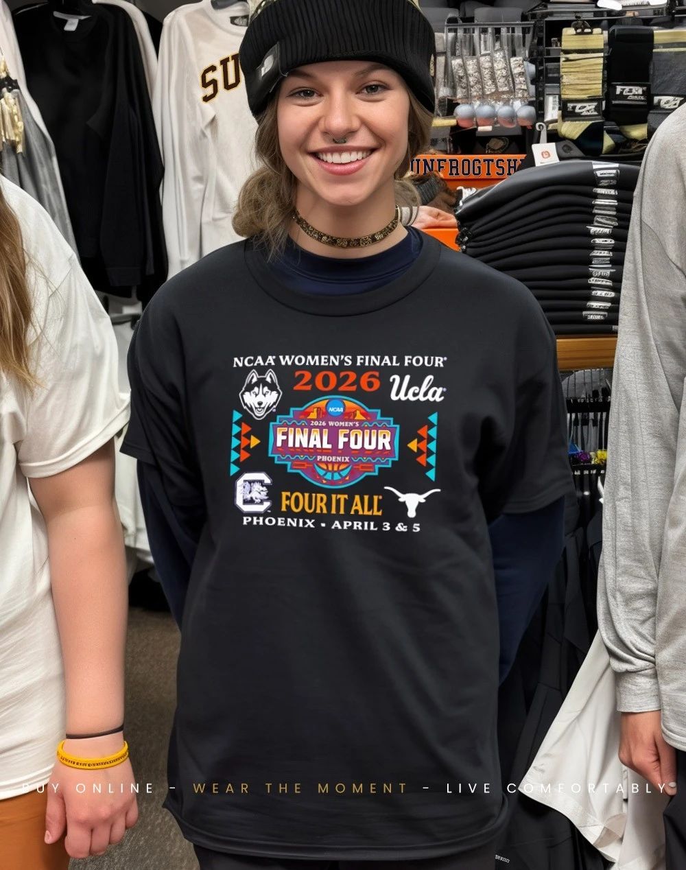 Final Four NCAA Women’s Basketball Four It All 2026 logo classic shirt