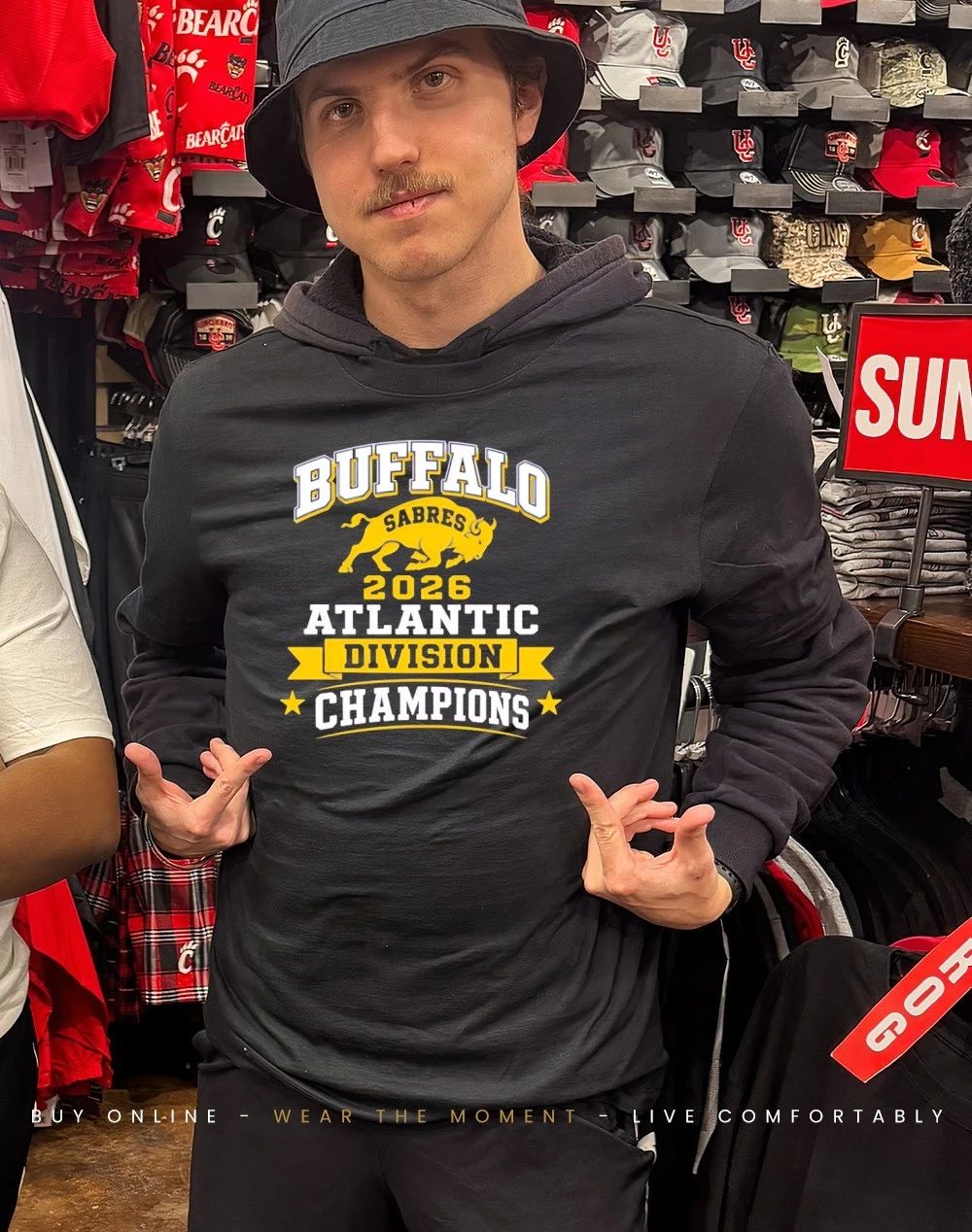 Buffalo Sabres Ice Hockey 2026 Atlantic Division Champions shirt
