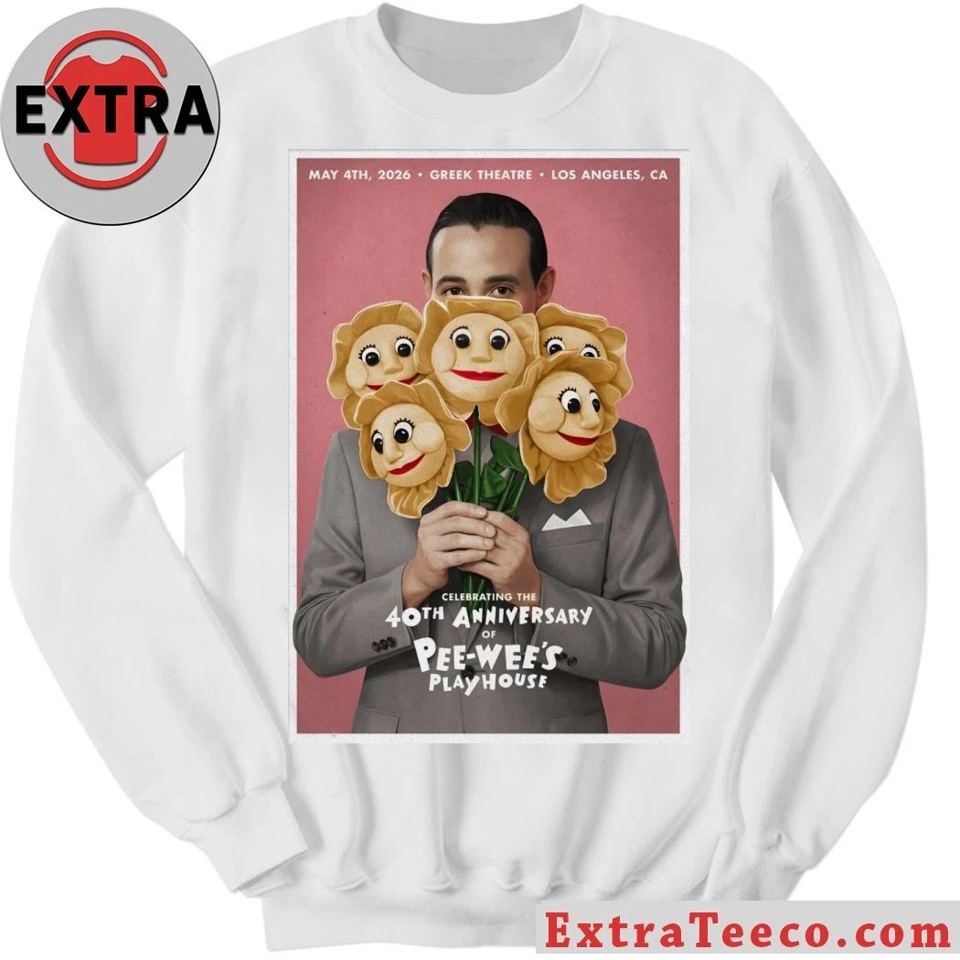 Pee-wee Herman Los Angeles CA May 4 2026 Poster Shirt
