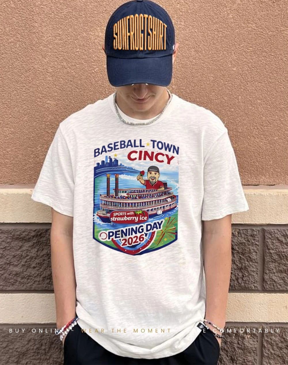 Cincinnati Reds Baseball Town 2026 Opening Day shirt