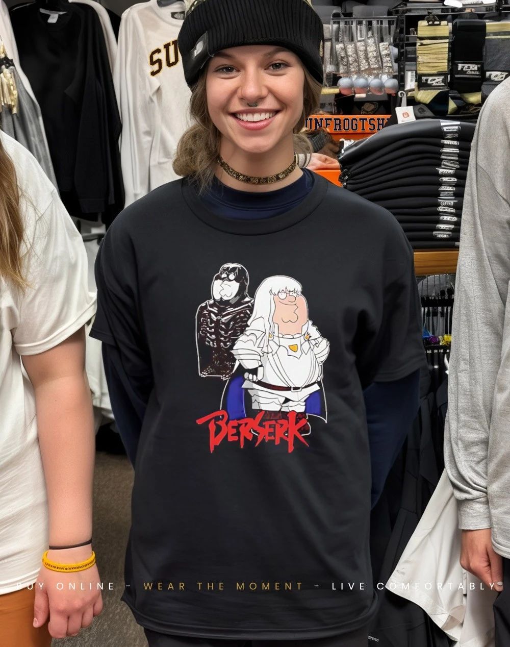 Peter Griffith Berserk meme shirt
