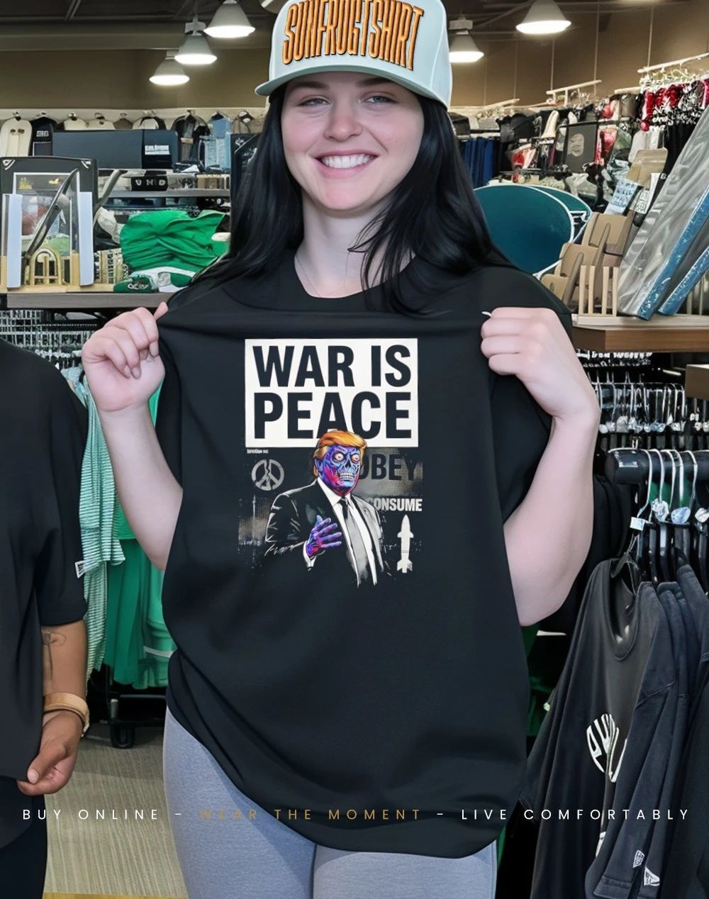 War is Peace Trump GOAT shirt