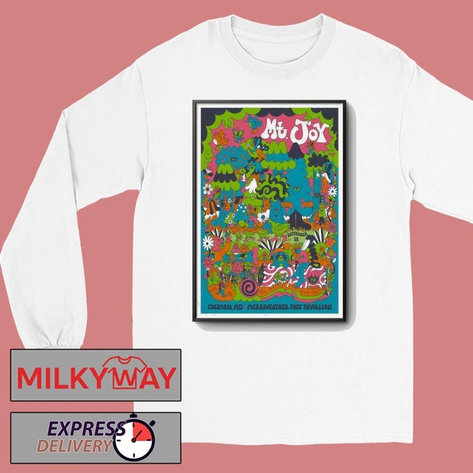 MT. Joy September 18 2026 In Columbia MD Poster shirt