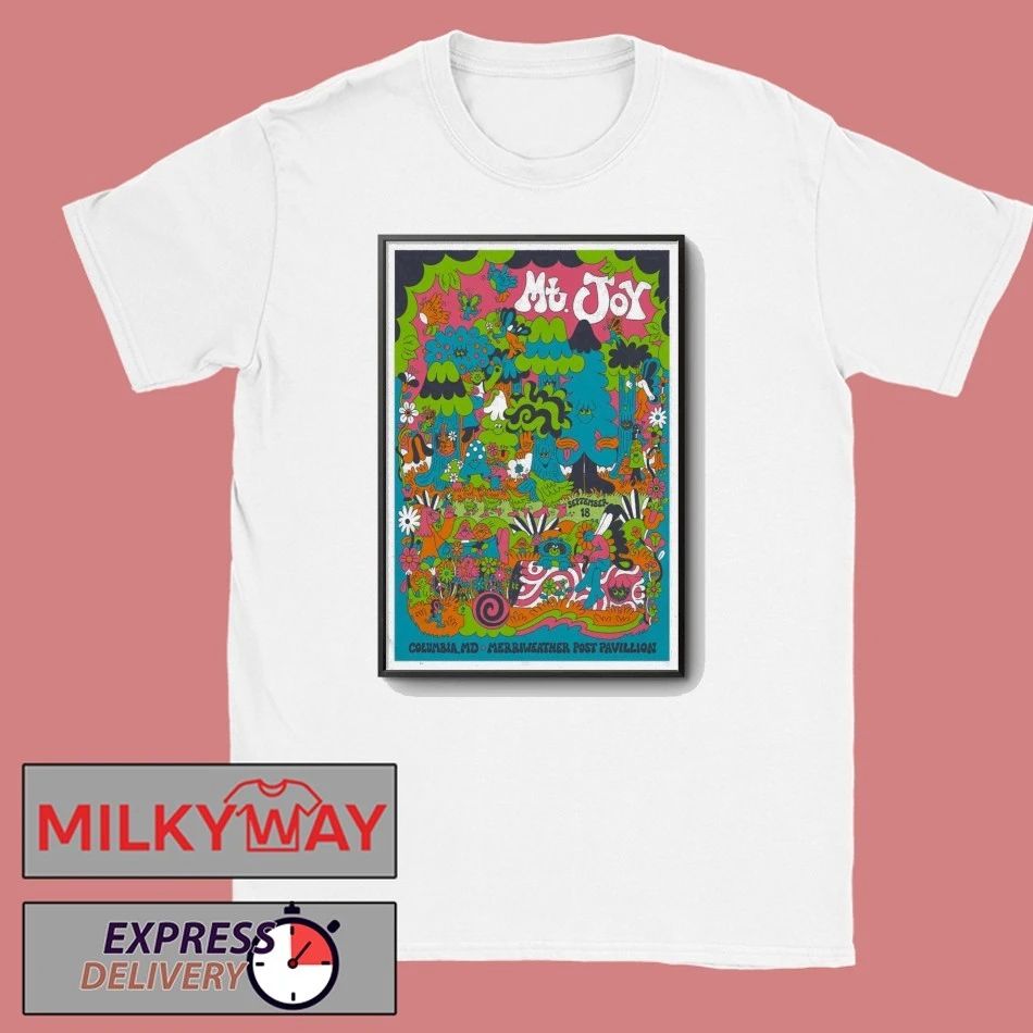 MT. Joy September 18 2026 In Columbia MD Poster shirt