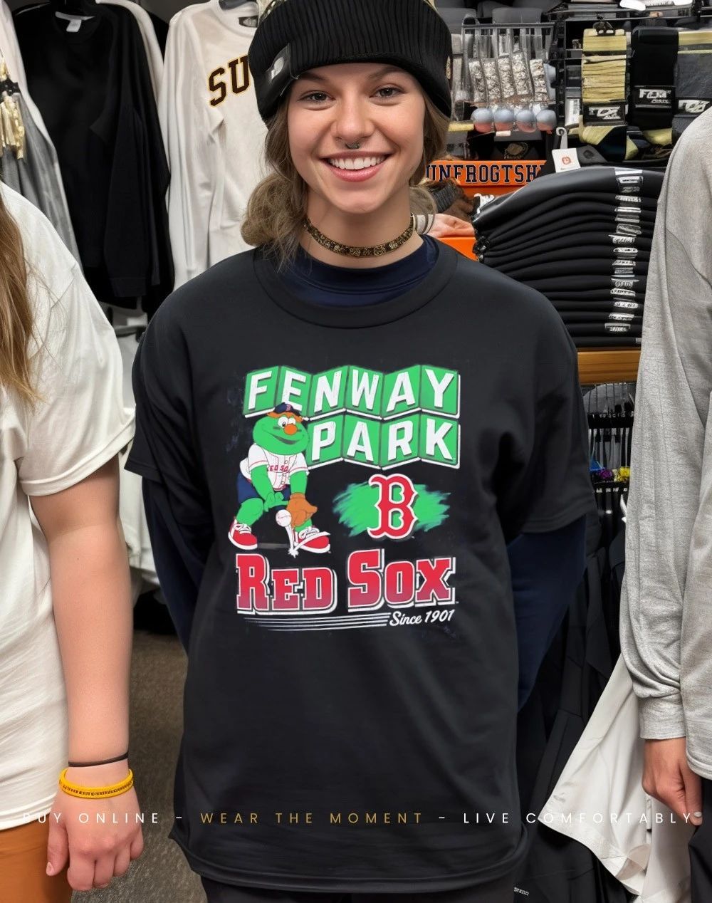 Boston Red Sox Fenway Park Wally the Green Monster 1901 shirt