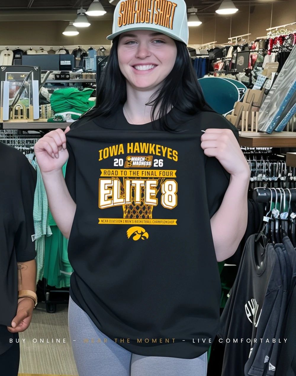 Iowa Hawkeyes Elite 8 2026 Men’s March Madness shirt