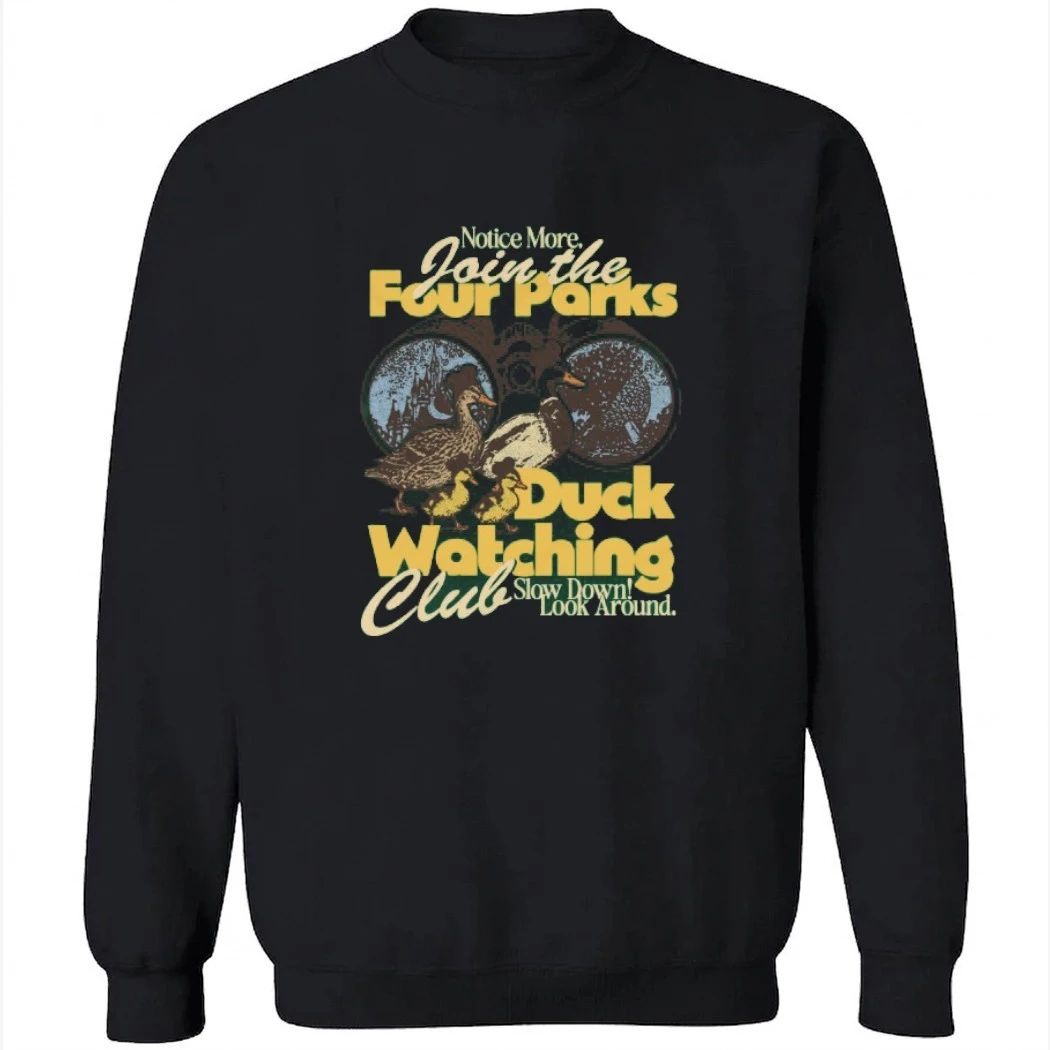 Duck Watching Club Slow Dơn Look Around Shirt