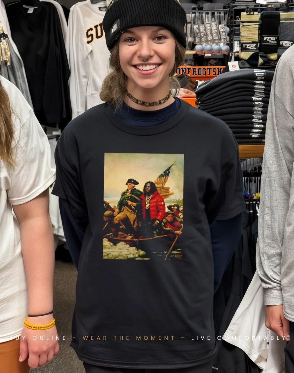 Chief Keef X Washington picture vintage shirt