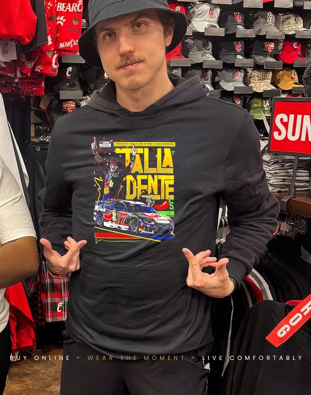 Carson Hocevar Talla Dente graphic shirt