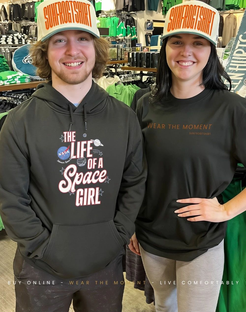 The Life Of A Space Girl Nasa shirt