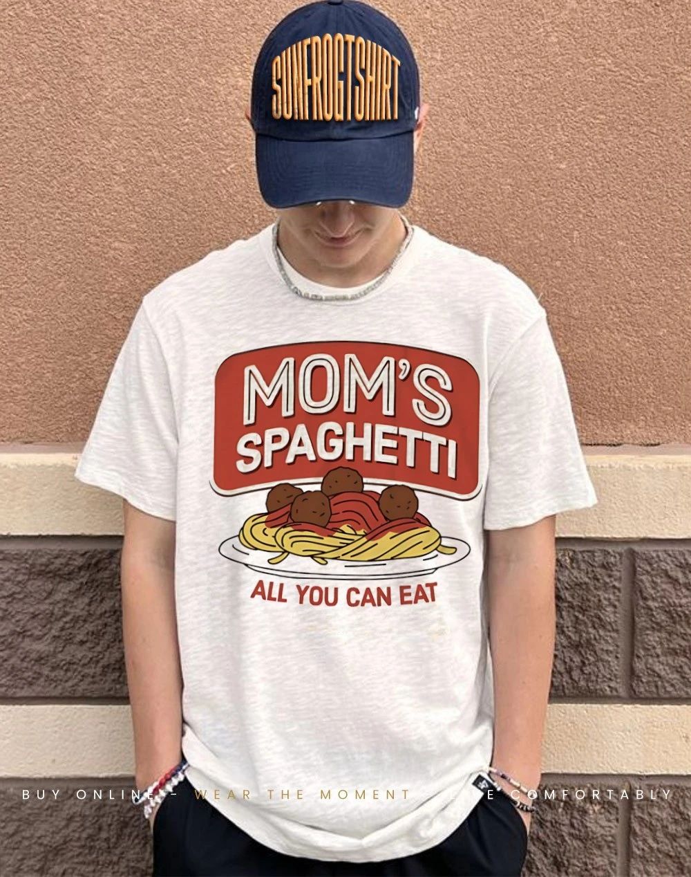 Mom’s spaghetti all you can eat shirt