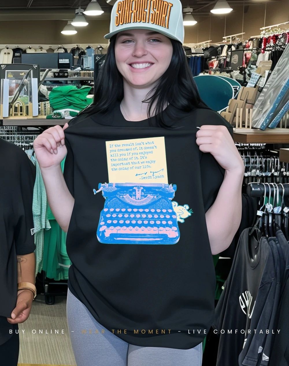 David Lynch typewriter if the result isn’t what you dreamed of shirt