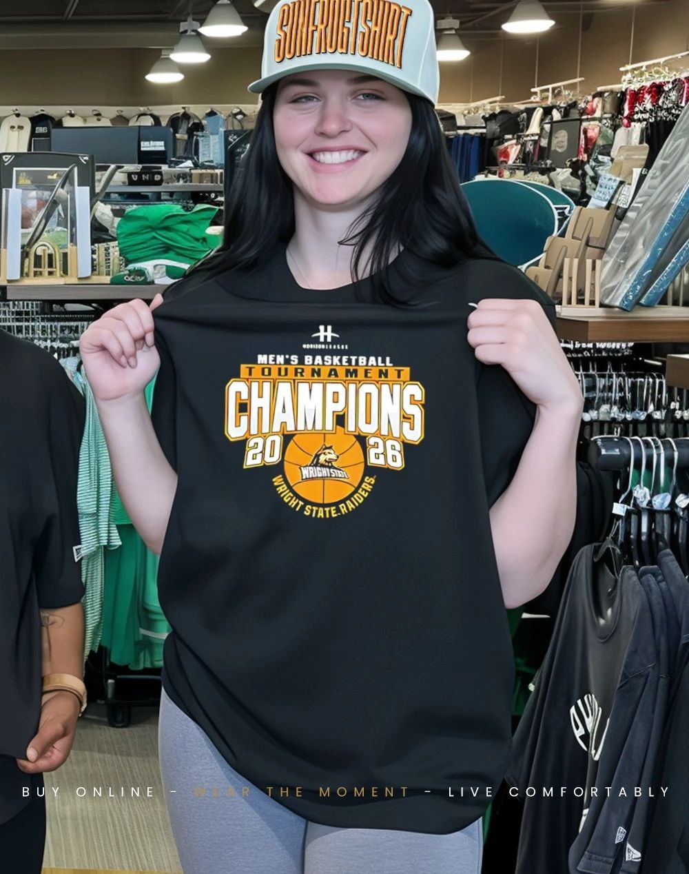 Wright State Raiders Basketball 2026 Men’s Basketball Tournament Champions shirt