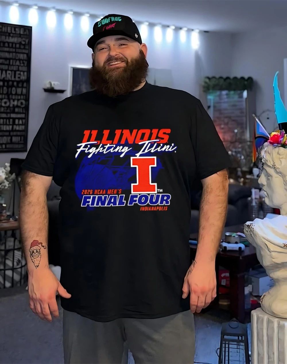 Illinois Fighting Illini 2026 NCAA Men’s Final Four basketball vintage shirt