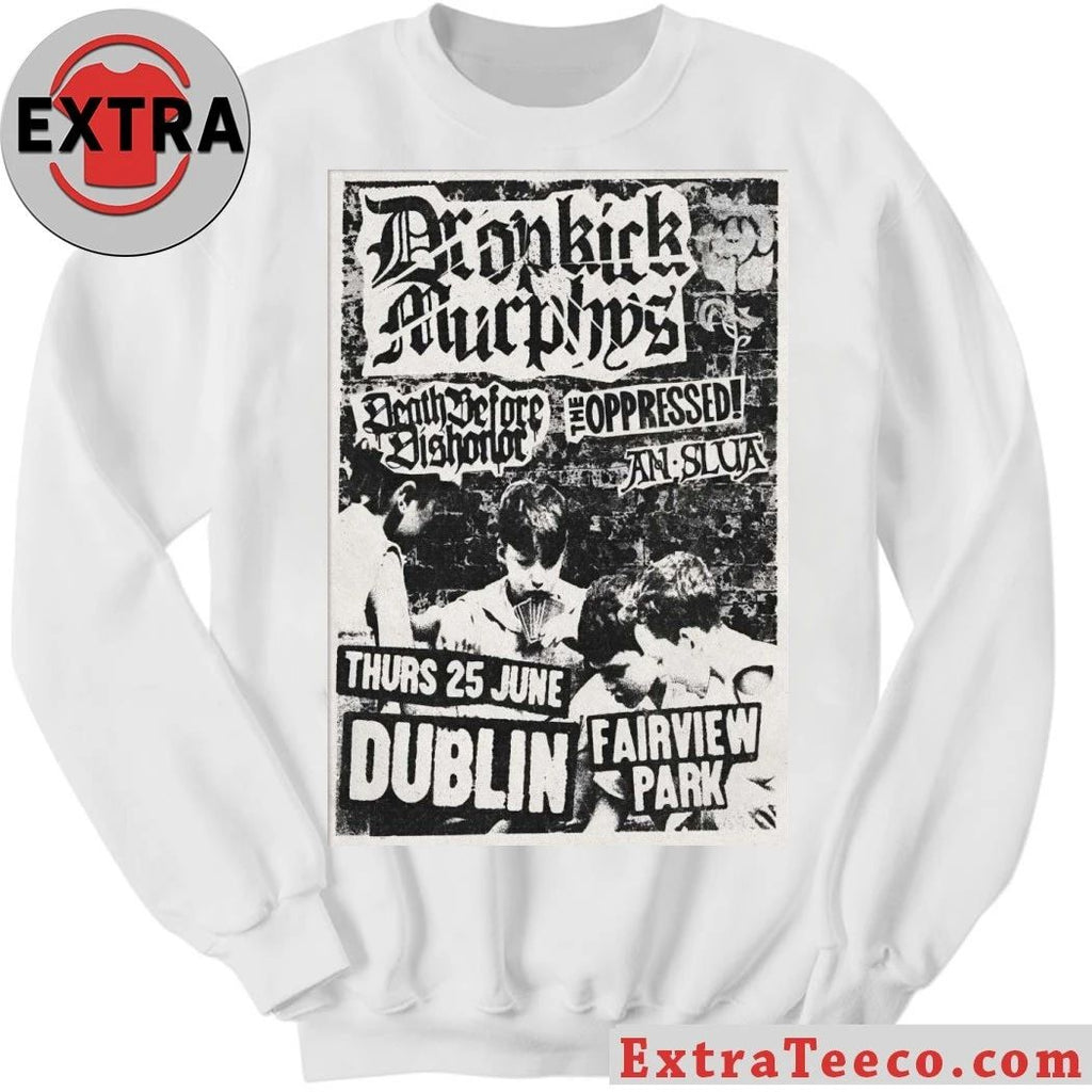 Dropkick Murphys Dublin Ireland Tour On June 25 2026 Poster Shirt