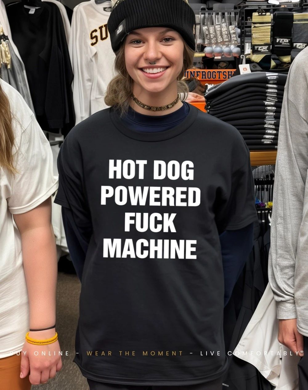 dog powered fuck machine shirt