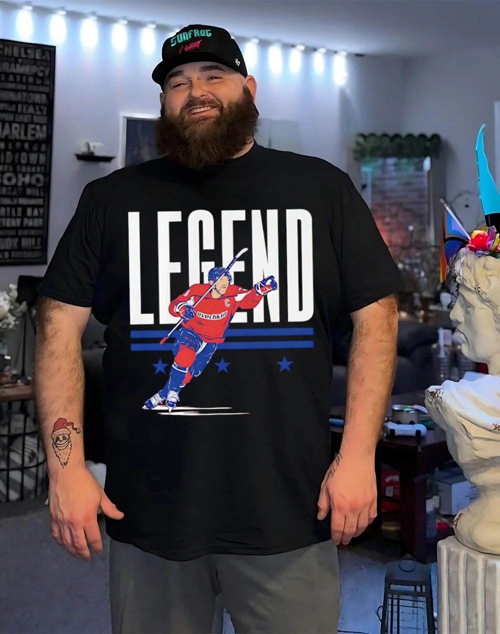 Capitals Legend Alex Ovechkin Washington Capitals hockey shirt