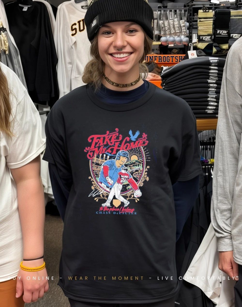 Chase DeLauter Cleveland Guardians Take Me Home shirt