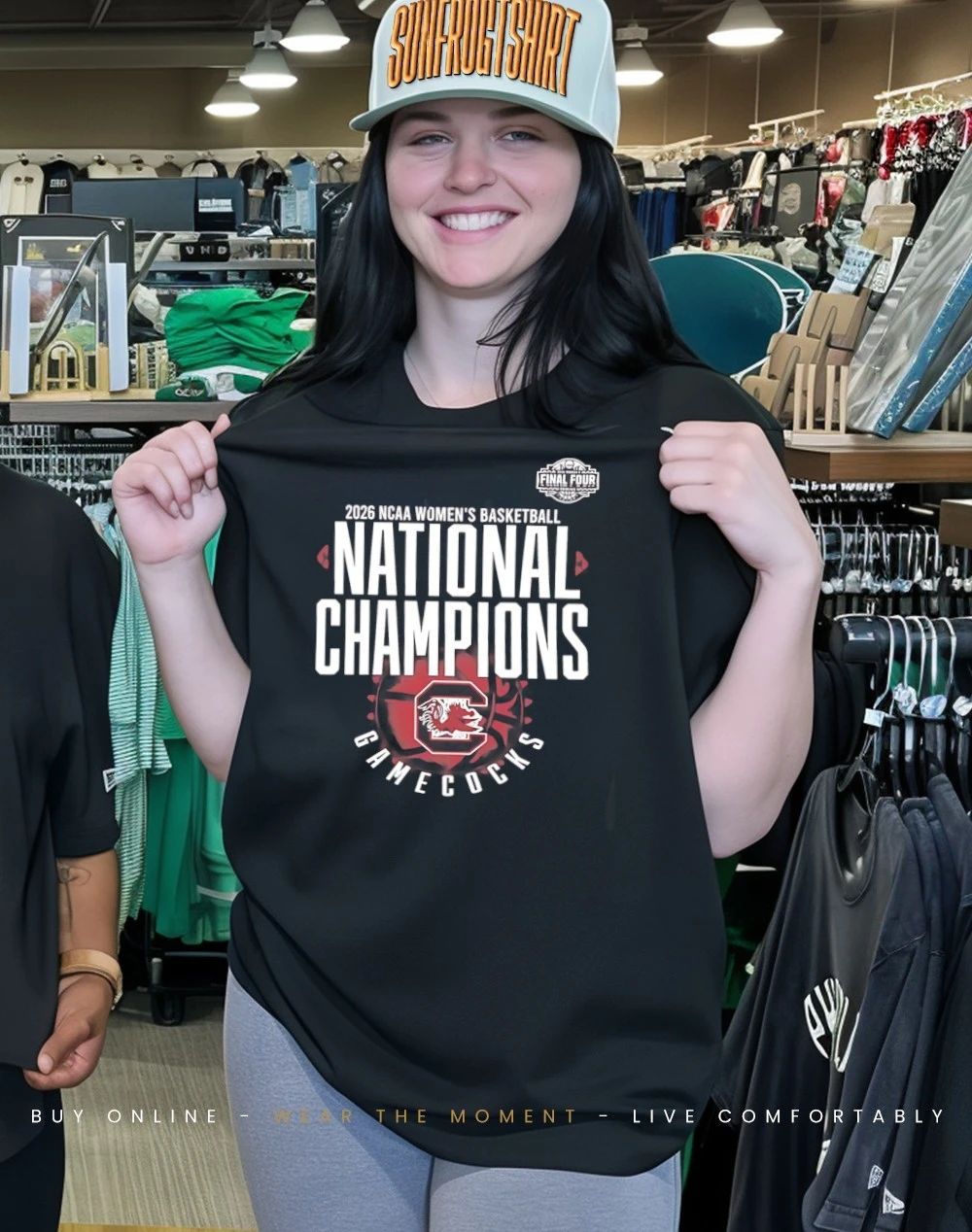 South Carolina Gamecocks 2026 Women’s Basketball National Championship shirt