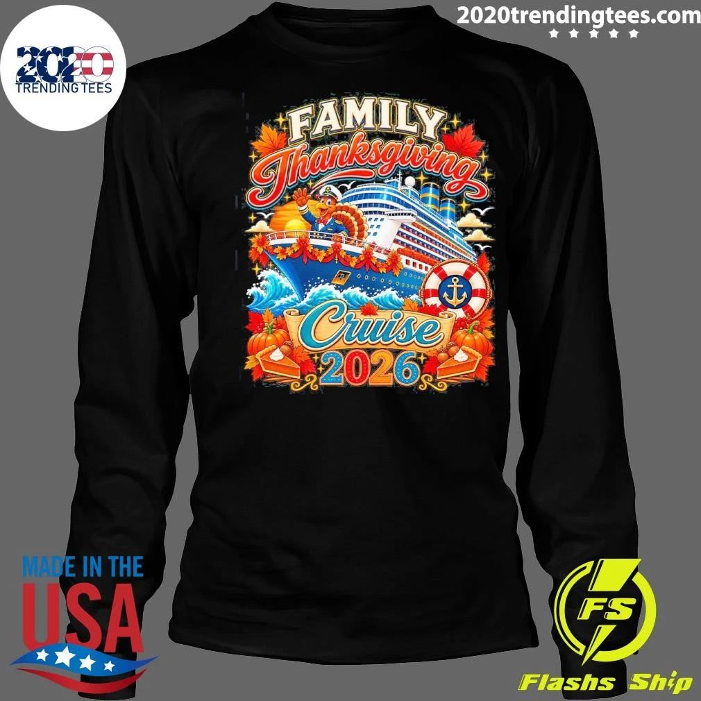Family Thanksgiving Cruise 2026 Shirt