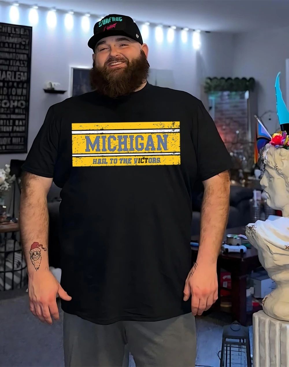 Michigan Wolverines Basketball Hail to the victors shirt