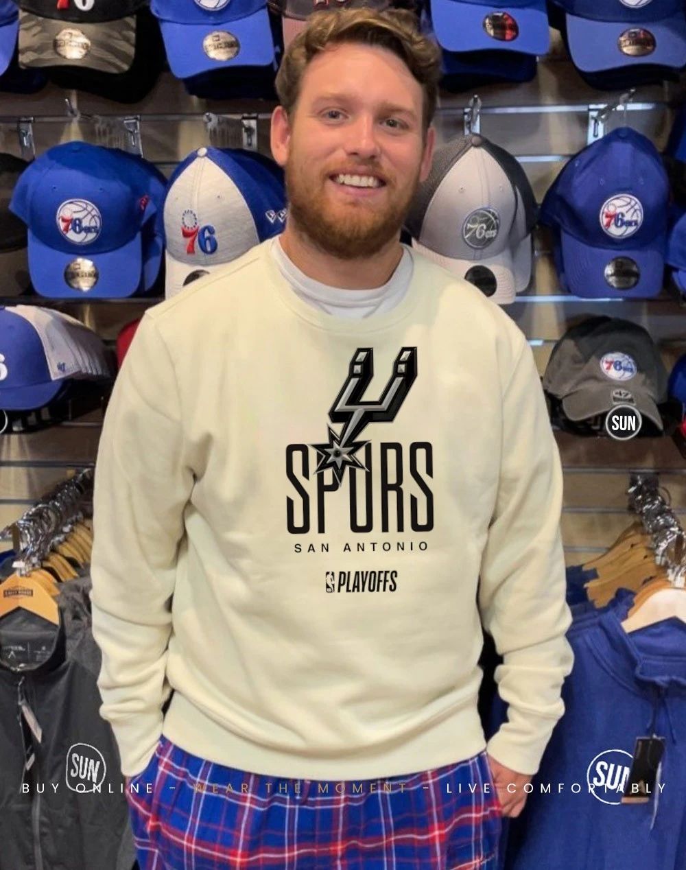 San Antonio Spurs 2026 NBA Playoff graphic shirt