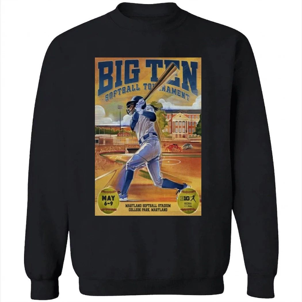 Big Ten Conference May 6-9 2026 College Park, Maryland Poster Shirt
