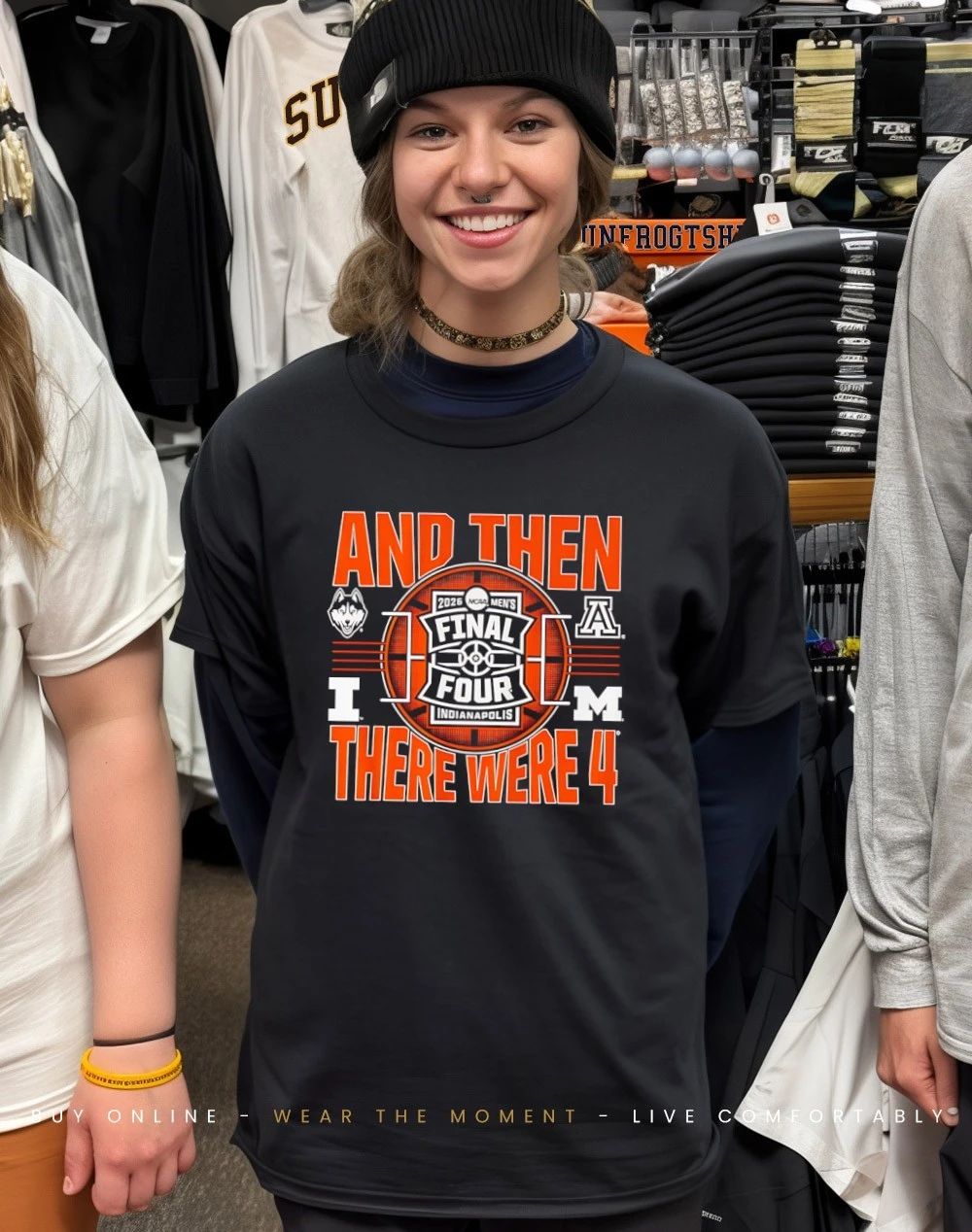 2026 NCAA Men’s Final Four And Then There Were Four logo shirt