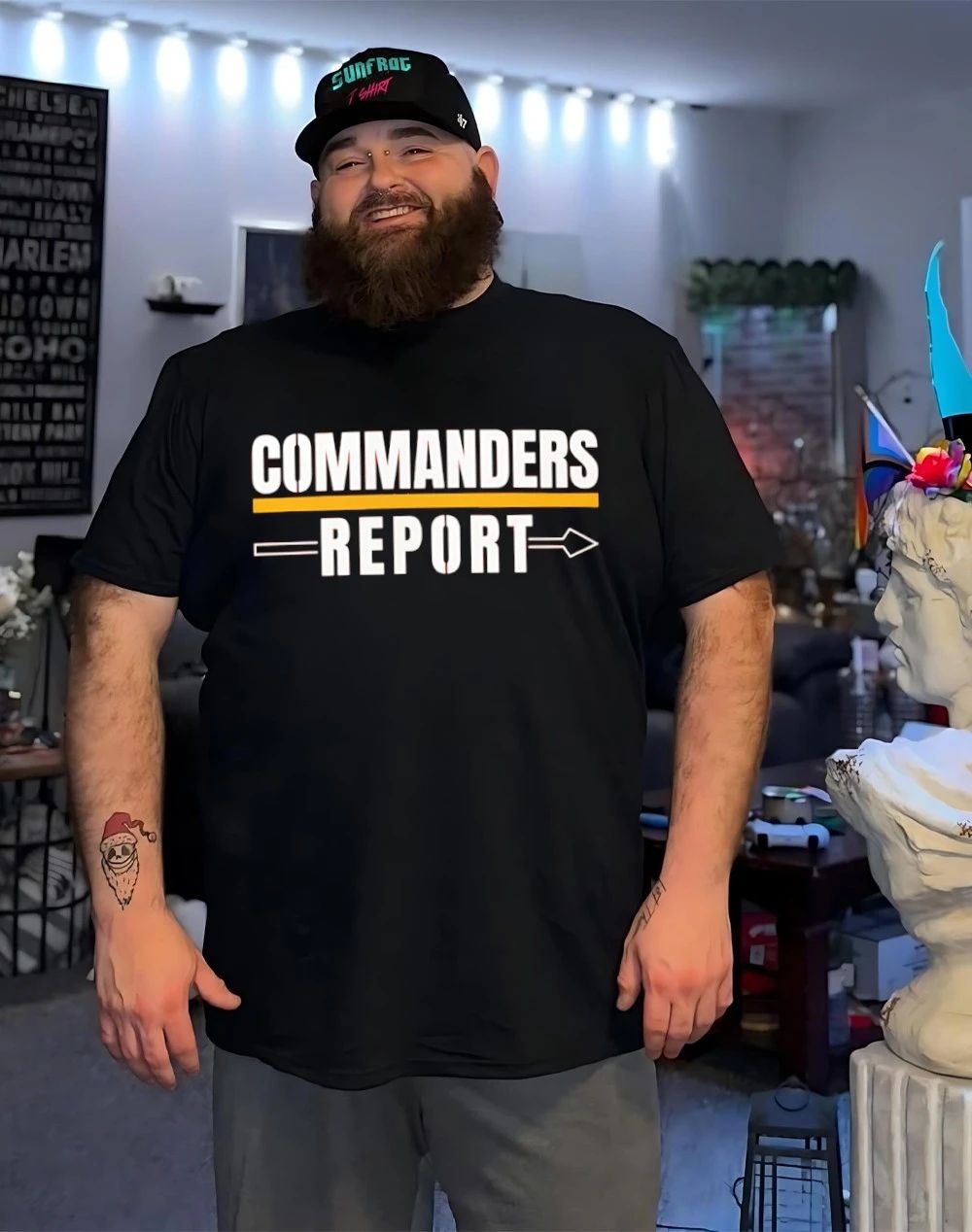 Commanders Report Washington Commanders shirt