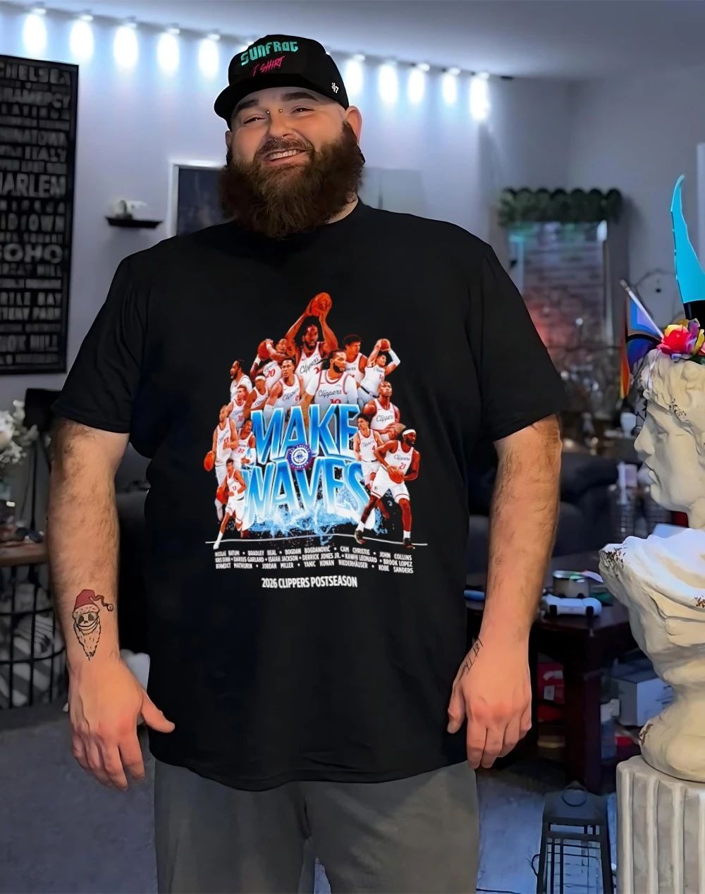 Make Waves 2026 Los Angeles Clippers Postseason shirt