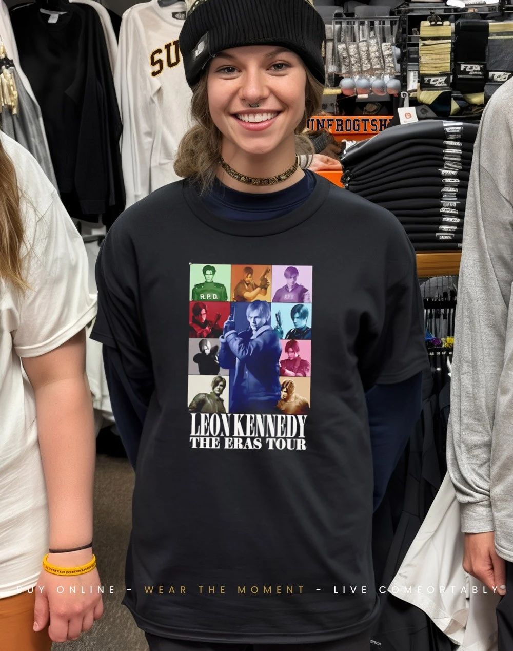 Leon Kennedy The Eras Tour shirt