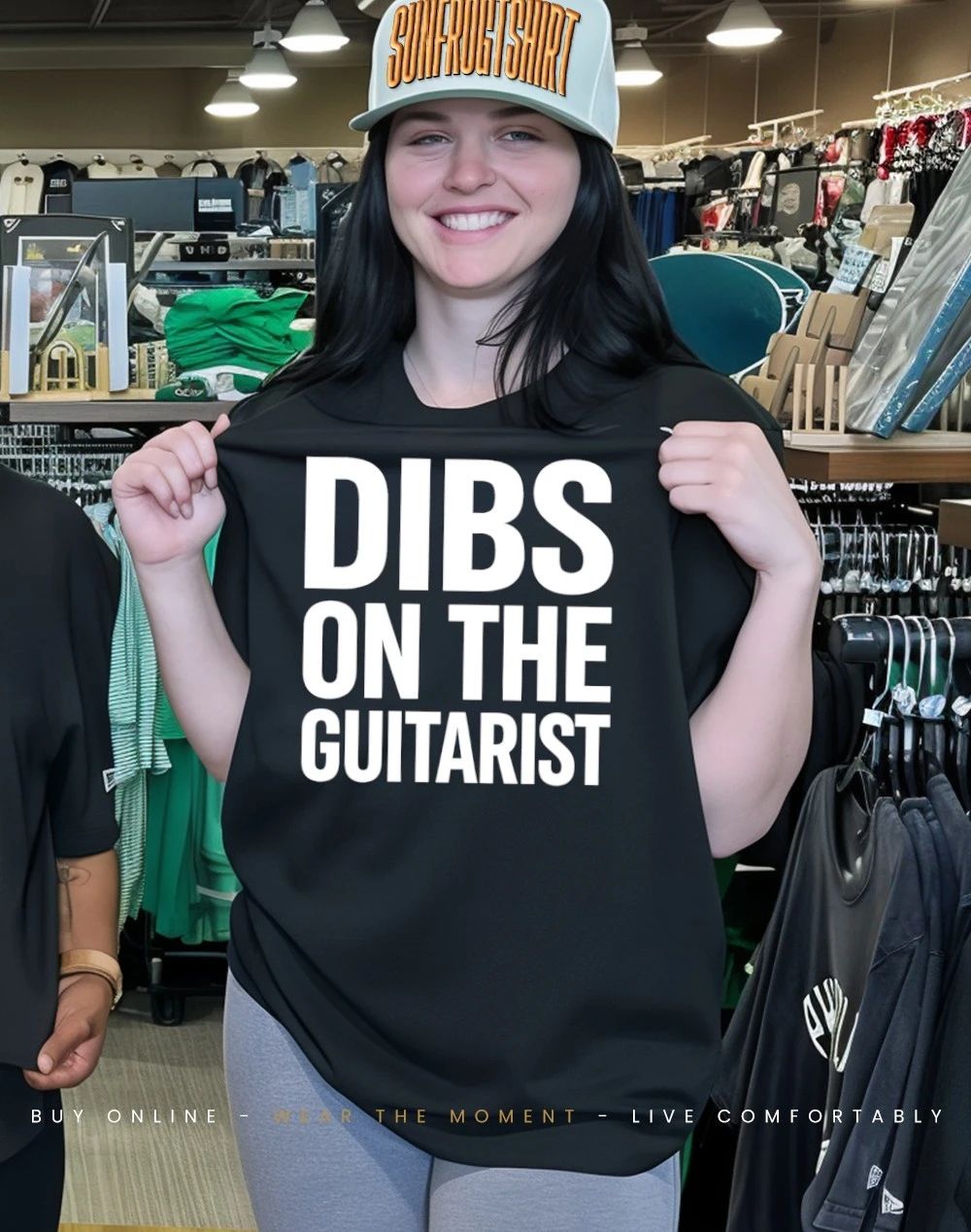 Dibs on the guitarist humor shirt