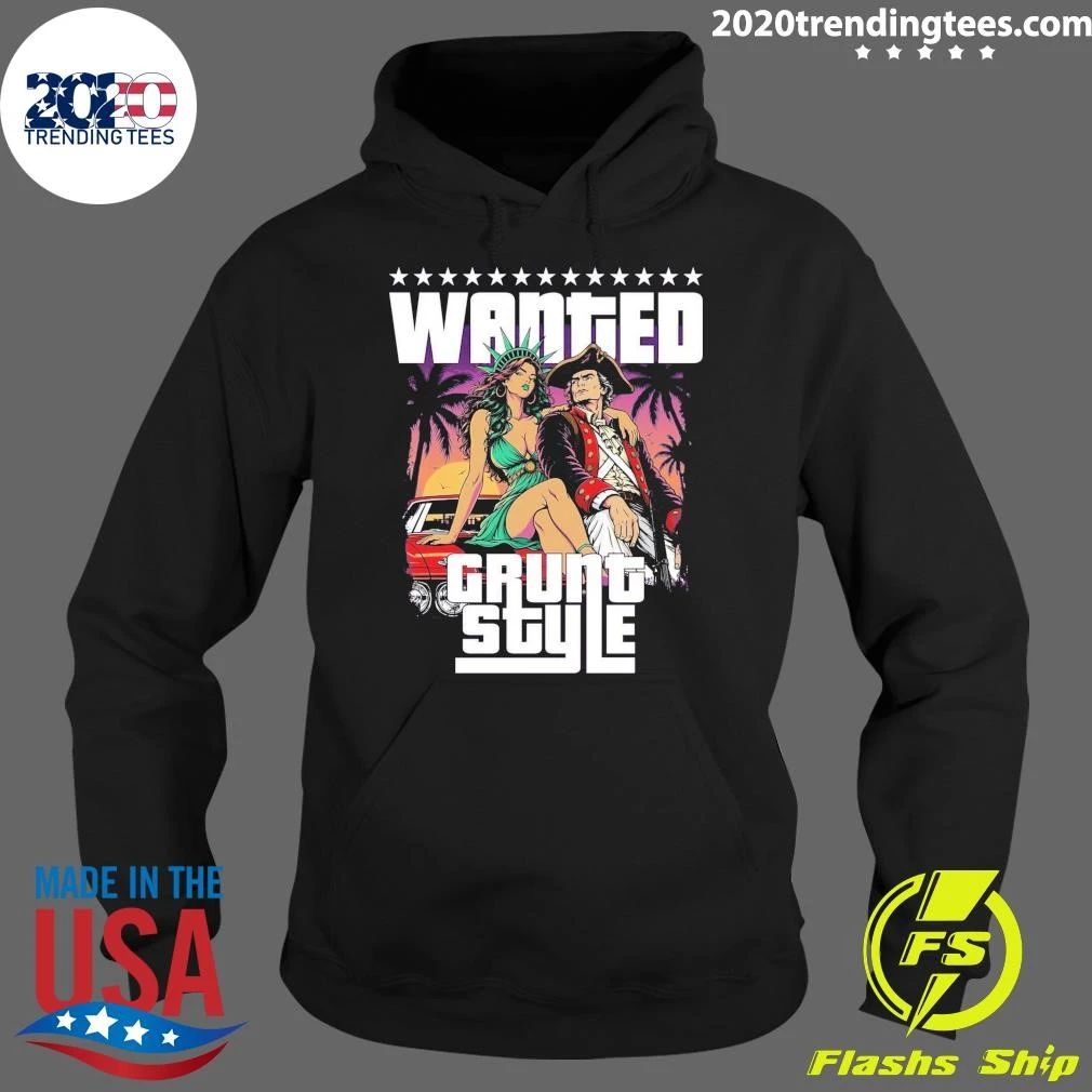 Wanted Grand Theft Auto Shirt