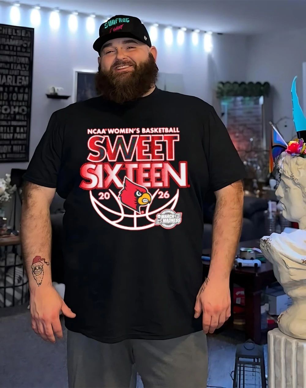 Louisville Women’s Basketball 2026 NCAA March Madness Sweet Sixteen shirt