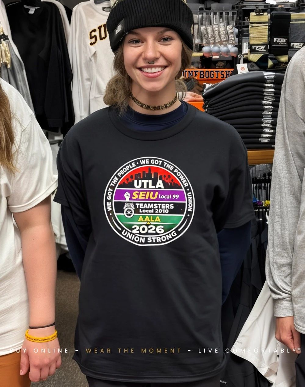 Workers Rights Matter We Got The Power Union Pride Labor Movement UTLA SEIU AALA 2026 shirt