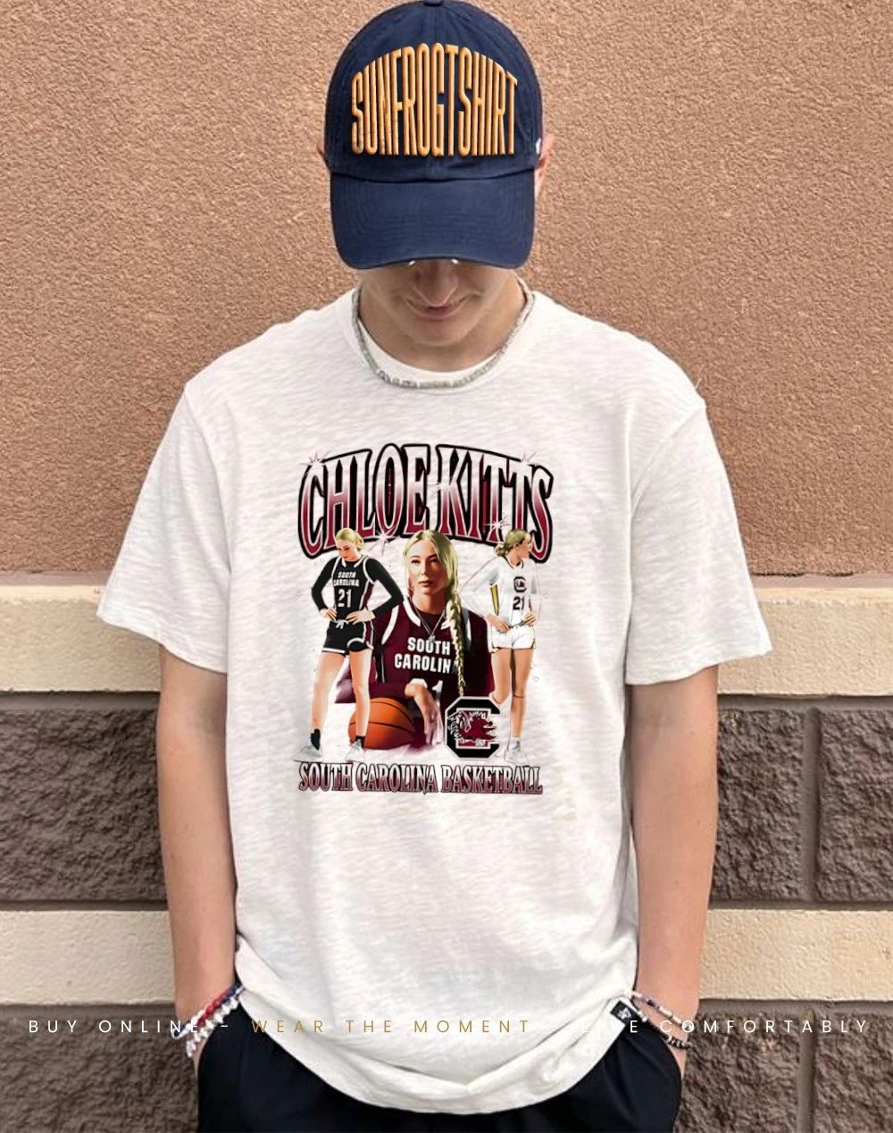 Chloe Kitts South Carolina Gamecocks 90s graphic shirt