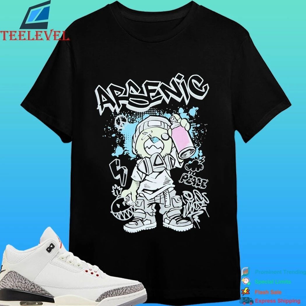 Arsenic Youth Graffiti Bear Shirt