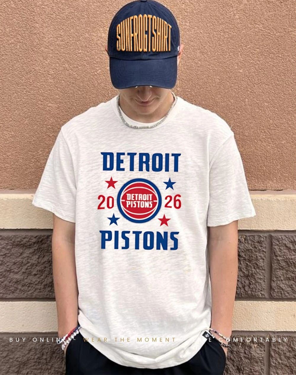 Detroit Pistons Playoffs ’26 Stars logo shirt
