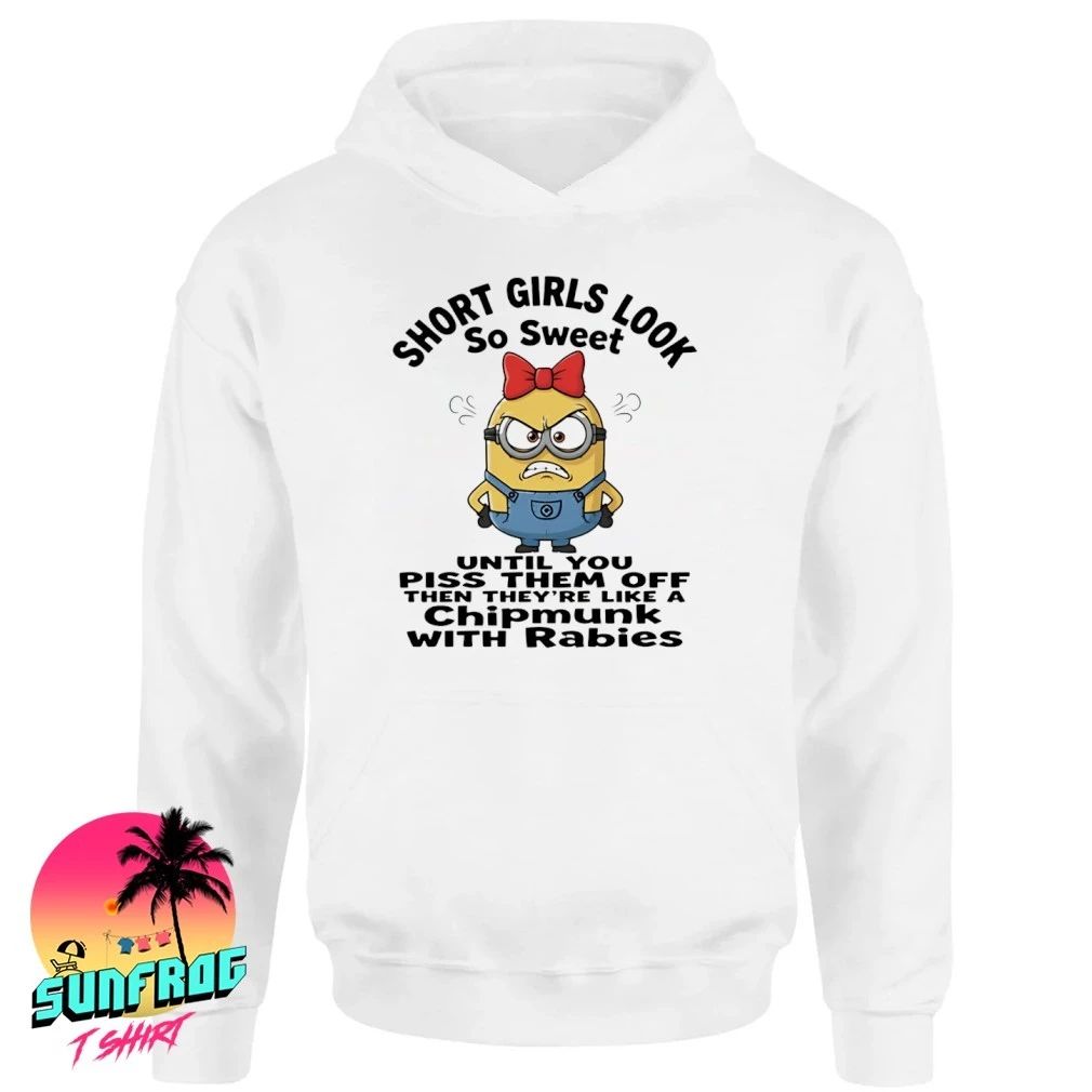 Short girls look so sweet Minion shirt