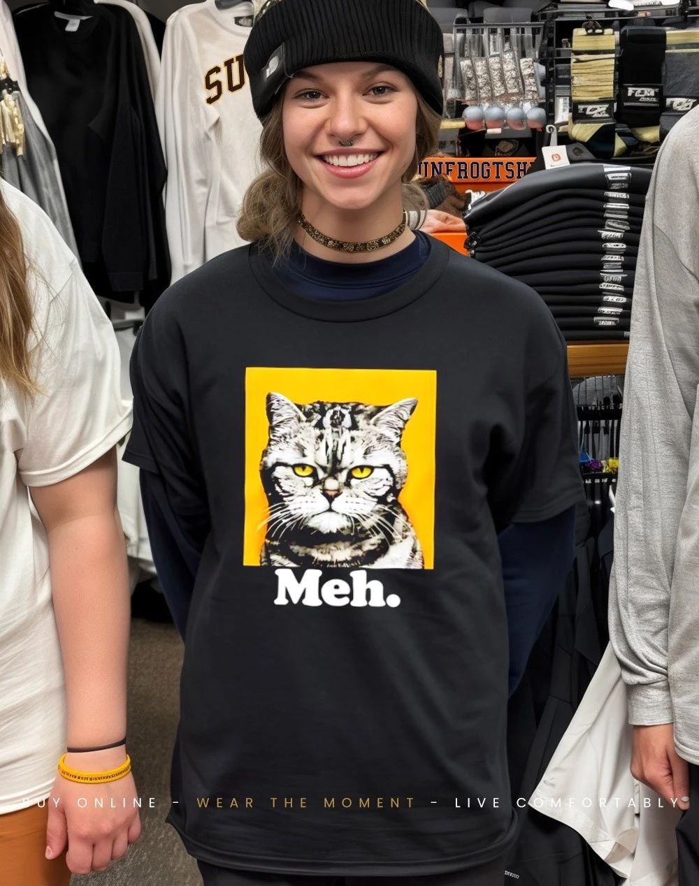 90 Day The Single Life Meh Cat Shirt