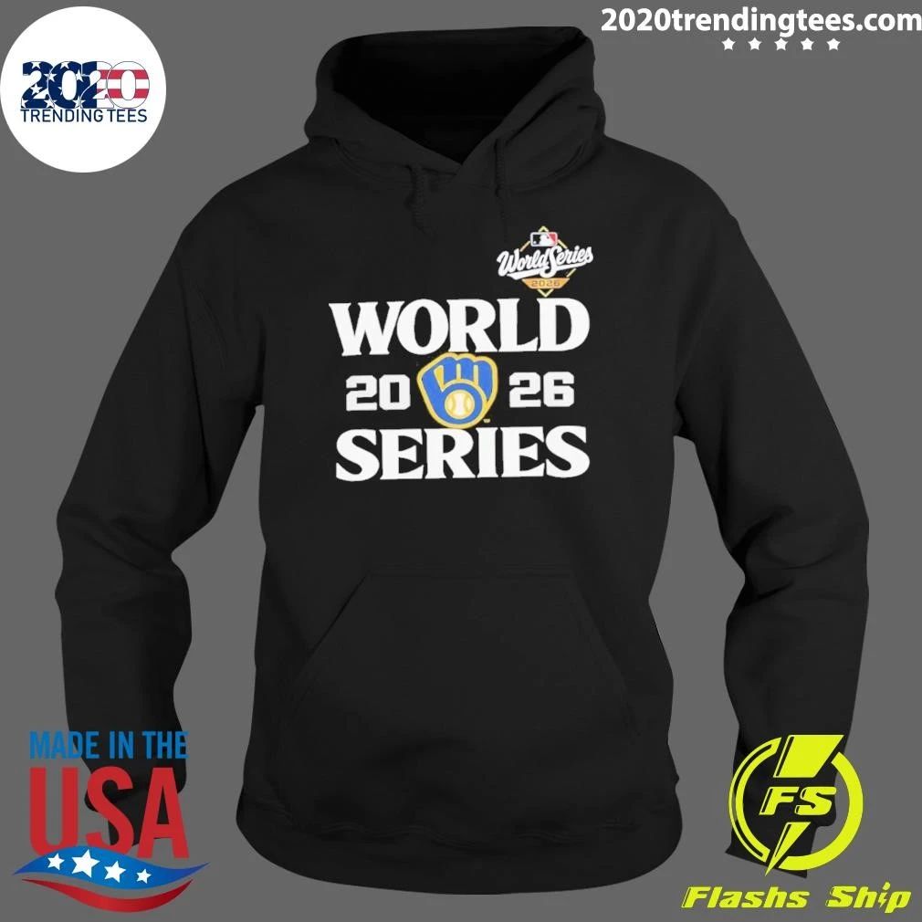 Milwaukee Brewers World Series 2026 Ball Glove Logo Shirt
