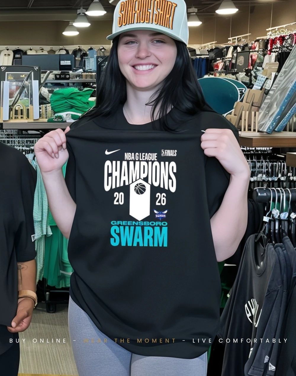 Greensboro Swarm G League Champions 2026 shirt