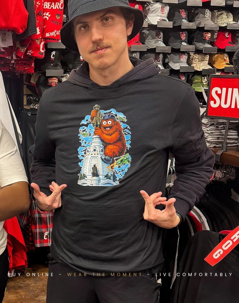 Gritty Kong Philadelphia Flyers mascot shirt