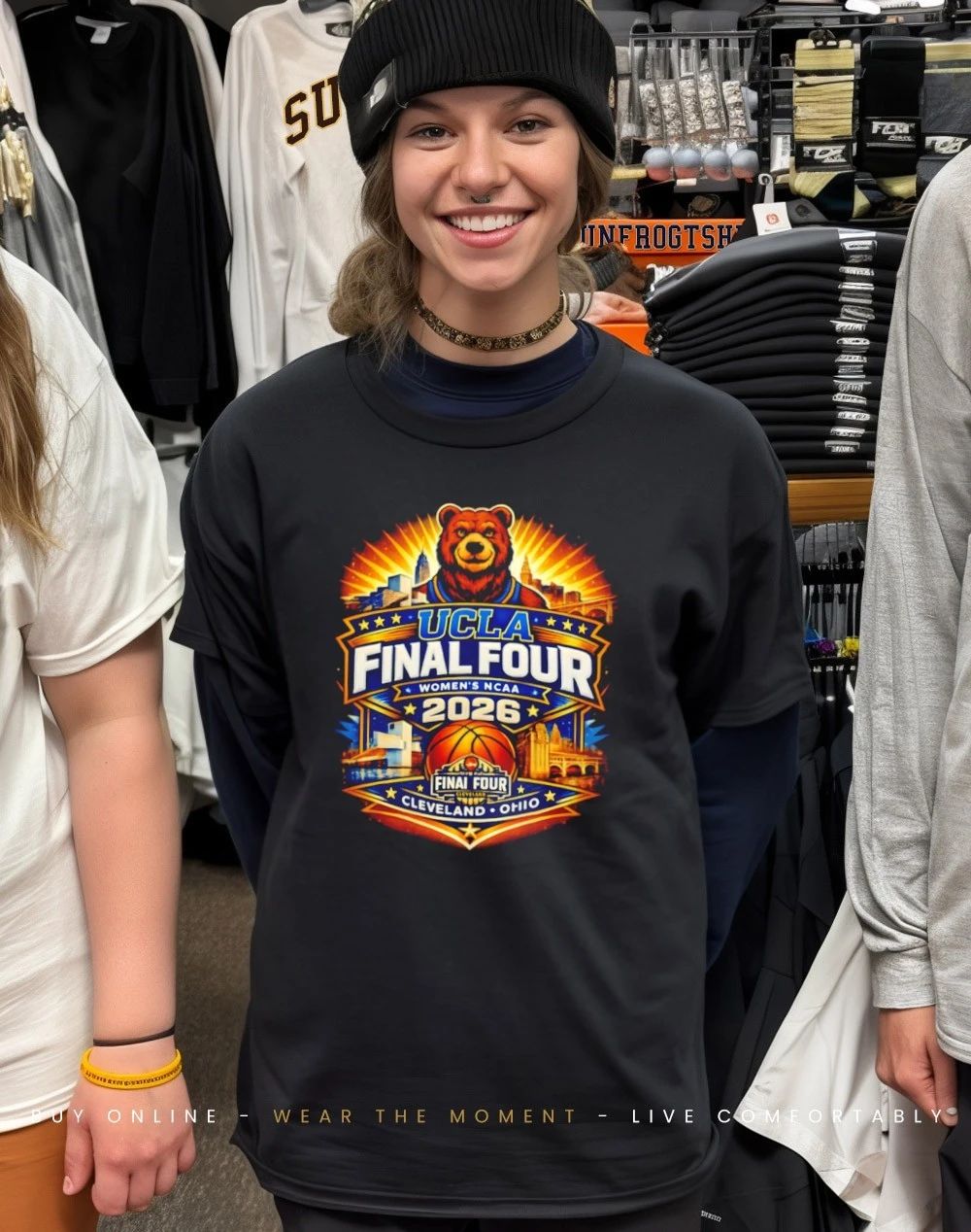 UCLA Women’s Basketball Final Four 2026 Cleveland Ohio graphic shirt