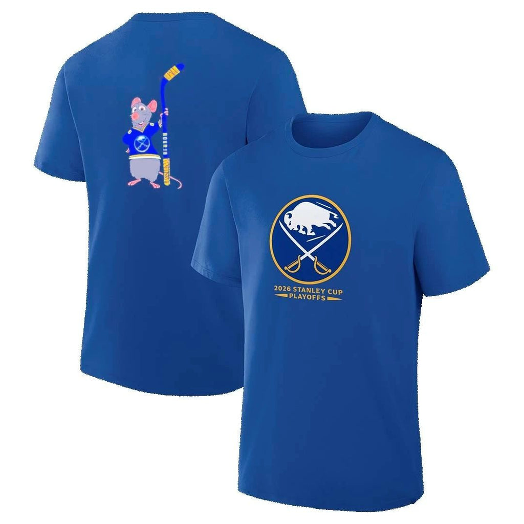 Zach Benson rat Buffalo Sabres front and back shirt