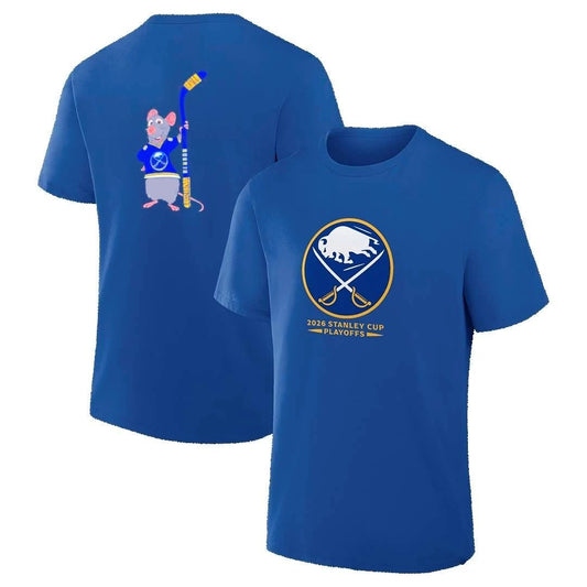 Zach Benson rat Buffalo Sabres front and back shirt