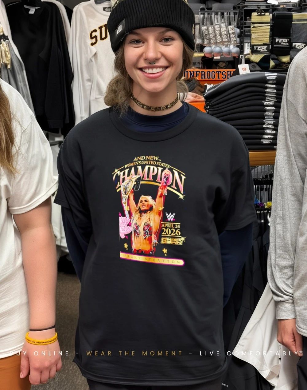 Tiffany Stratton Women’s United States Champion shirt