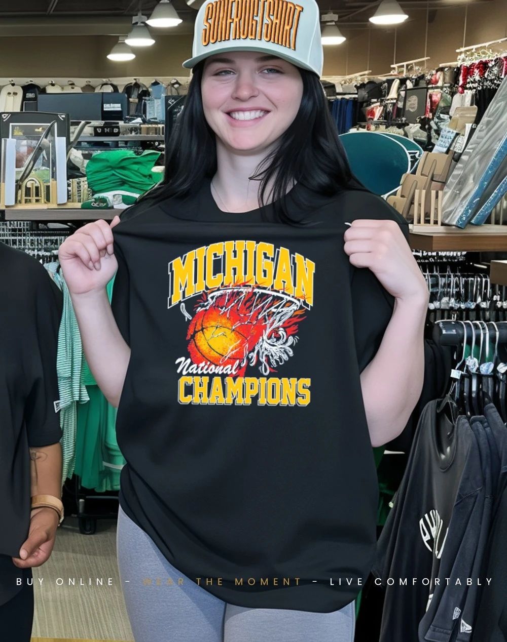 Michigan Wolverines Men’s Basketball 2026 NCAA National Champions Flame Fire shirt